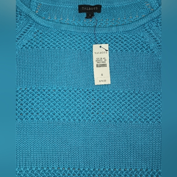 Talbots Blue Sweater - Picture 6 of 7